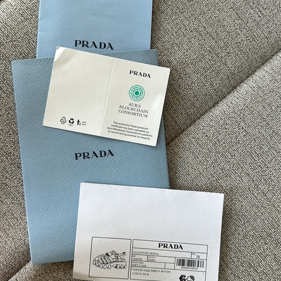 Prada Monolith Rubber Sandals - Picture 4 of 4